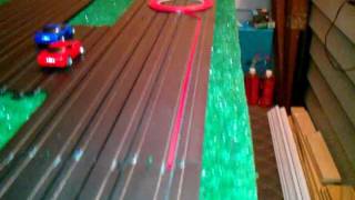 Slot car track lane tape [upl. by Kironde]