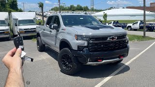 Procharged 2024 Chevrolet Silverado 1500 ZR2 Start Up Exhaust Test Drive Walkaround POV and Rev [upl. by Eldon]