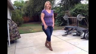 Valet Stomp Line Dance to High Class by Eric Paslay [upl. by Freya]