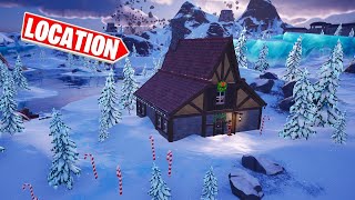 NEW Crackshot Cabin Location in Fortnite Chapter 4 [upl. by Nyrrek]