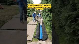 Les Canalisations des tranchées shortvideo shorts water metal pipeline canalisation plumbing [upl. by Atnad]