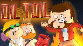 Oil Toil  Yogscast Animation  Lewis Mental Breakdown [upl. by Va]