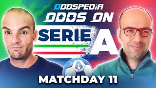 Odds On Serie A Predictions 202324 Matchday 11  Best Football Betting Tips amp Picks [upl. by Branch870]