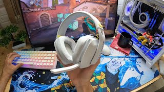 Headset Wireless Barato e Bom  Clone do Logitech G435  VGN V1 [upl. by Emirac]