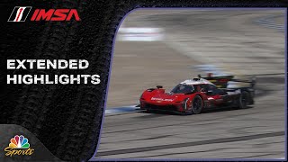 IMSA EXTENDED HIGHLIGHTS Twelve Hours of Sebring qualifying  31524  Motorsports on NBC [upl. by Nicko]