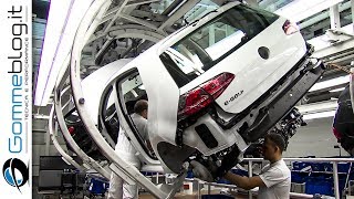 CAR FACTORY VOLKSWAGEN Golf Production Line 2017  HOW ITS MADE [upl. by Arvo760]