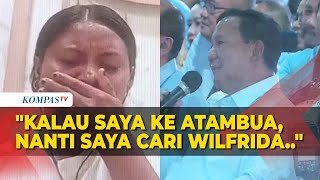 Begini Momen Capres Prabowo Dengar Kesaksian TKW Wilfrida Pernah Dibantu Bebas dari Hukuman Mati [upl. by Einad]