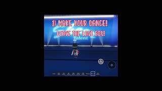 How to backpack in ora Aldc roblox 💋❣️ roblox aldc sophialucia dancemoms superstar [upl. by Morton]