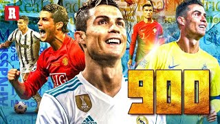 CRISTIANO RONALDO llegó a los 900 GOLES en su CARRERA [upl. by Rizan672]