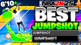 The Best Jumpshot For 6’10 Bigs on NBA 2K25 Best Shooting Settings [upl. by Lateh6]