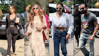 Uncut  Rhea Chakraborty Sara Ali Khan Urmila Matondkar Bollywood Spotting For The Day [upl. by Dee Dee]