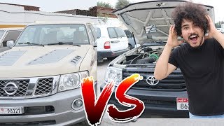 Dubai Garage Modify Craziest SUV With 1500 Hp  VTC vs Land Cruiser [upl. by Adnolahs482]