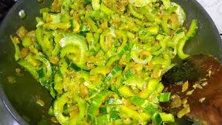 Snake gourd recipe  padwal chichinda recipe how to make snake gourdpadwalchichinda curry dry [upl. by Wind]