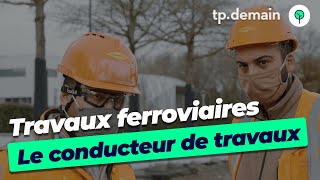 Métier  Conducteurrice de travaux ferroviaires [upl. by Janyte]