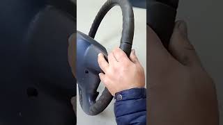 Cortes para TAPIZAR el VOLANTE de camión 😱  TAPICERIA AUTOMOTRIZ✅🚗 tapiceria tapizado reparar [upl. by Eronel]