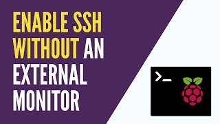 How to Enable ssh on Raspberry Pi OS Without an External Monitor [upl. by Atilam257]