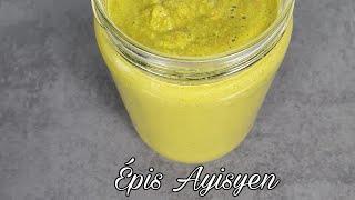 1 Épis Ayisyen🇭🇹 Épices Assaisonnement Marinade Haïtienne tout trempé Haitian spices recipe [upl. by Trilbi]