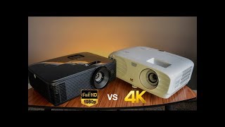 A Good 1080P Projector vs A Budget 4K Projector  Is it worth spending more [upl. by Rezeile783]