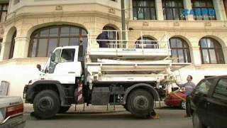 ZAGRO Zweiwegefahrzeug Unimog mit Hebebühne [upl. by Adolfo735]