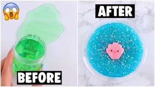 EXTREME SLIME amp SQUISHY MAKEOVERS fixing my old slimes [upl. by Lili]