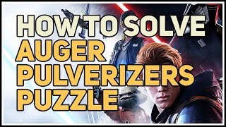 How to solve Auger Pulverizers Jumping Puzzle Zeffo Star Wars [upl. by Ettenay]