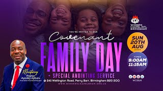 COVENANT FAMILY DAY SERVICE  2ND SERVICE  200823  Winners Chapel Birmingham UK [upl. by Oninrutas]