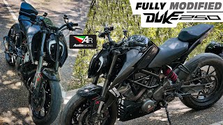 North Indias Tastefully Modified KTM Duke 250  Total Cost  AR Exhaust [upl. by Thacher508]