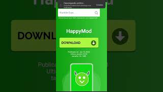 como descargar happymod fácil [upl. by Yecam]