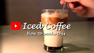 How to make Iced Coffee  Nespresso 2020 Freddo Delicato flavoured [upl. by Trebuh]