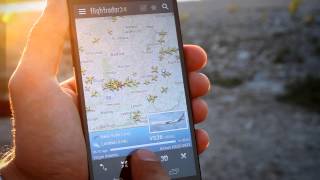 Flightradar24 app video [upl. by Huggins269]