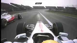 Lewis Hamilton onboard overtake on Jenson Button Chinese GP 2011 [upl. by Semadar480]