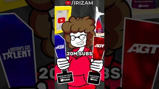 ¿Cuántas Placas de 20 Millones de Suscriptores de YouTube hay en 2024 🏆 shorts [upl. by Gonyea520]