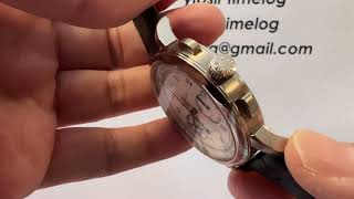 A Lange amp Söhne 朗格 1815 Chronograph 專門店款式 18KWG [upl. by Range]