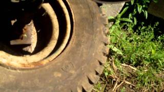 GoKart Lawn Mower Back Wheels Setup [upl. by Ahsitra]