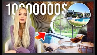 Inside Khloe Kardashians New Million Dollar Home [upl. by Eetnwahs]