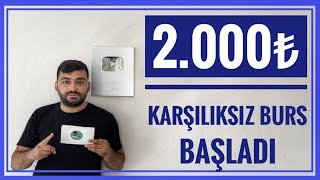 2000â‚º KARÅžILIKSIZ BURS BAÅžVURUSU  TÃœRKÄ°YE YAZILIM TEST VE KALÄ°TE DERNEÄžÄ° BURS BAÅžVURUSU BAÅžLADI [upl. by Akenom688]