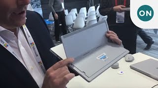 A quick look at the Surface Pro LTE Advanced from Future Decoded [upl. by Chun335]