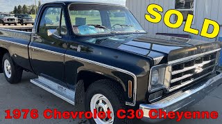 1976 Chevrolet C30 Cheyenne Camper Special  Walk Around [upl. by Orimlede]