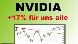 ✯ NVIDIA Explodiert 17 ✯ für uns alle Chartanalyse Analyse Charttechnik Aktien Prognose [upl. by Rehprotsirhc122]