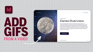 Learn how to add highquality GIFs to an InDesign project [upl. by Fox]