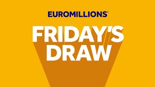 The National Lottery EuroMillions draw results from Friday 06 December 2024 [upl. by Tarr]