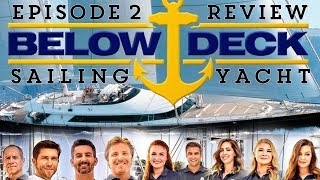 BELOW DECK SAILING YACHT IONIAN SEA SEASON 1 Episode 2 REACTION  Lisa Marie [upl. by Thorin]