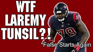 Laremy Tunsil and sloppy play embarrass Houston Texans vs Vikings [upl. by Killen]