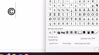 How to Type Copyright Symbol © in Windows PC or Laptop [upl. by Danell364]