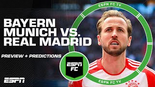 Bayern Munich vs Real Madrid PREVIEW  PREDICTIONS ⚽  ESPN FC [upl. by Codel]