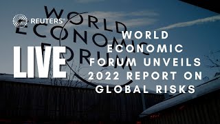 LIVE World Economic Forum unveils 2022 report on global risks [upl. by Inahpit]