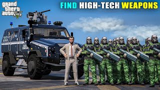 GTA 5  MICHAEL PRESIDENT FOUND HIGH TECH WEAPONS  BB GAMING [upl. by Ahsienauq]