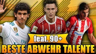 FIFA 18 BESTE VERTEIDIGUNG TALENTE OHNE TRAINING 🏆 U21 IV  LV  RV 😱  KARRIERE POTENZIAL [upl. by Suhpesoj]