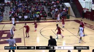 Boys 43rd District Championship  Lafayette vs Lexington Catholic [upl. by Yedorb402]