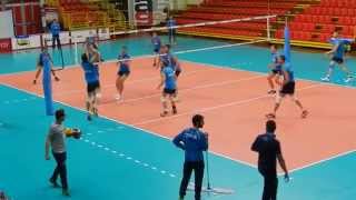 Nazionale Italiana Pallavolo Maschile  Allenamento al Palayamamay [upl. by Courtney]